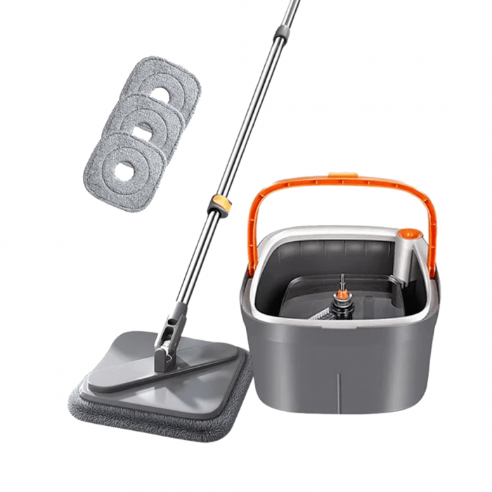 Joy Easy Washing Square Spin Mop & Bucket System ممسحة ذكية